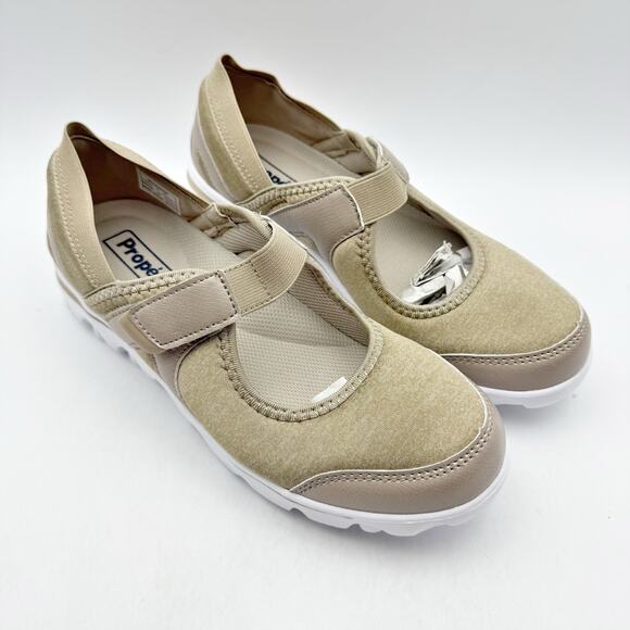 Propet Womens Onalee Mary Jane Shoes US 7 Narrow Beige NIB - Picture 6 of 13
